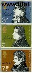 Groot-Brittannië grb 577#579  1971 Dichters  Postfris