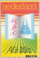 Nederland NL 1086 1976 Landbouwonderwijs Gebruikt 45+20 - Img 2
