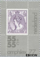 Nederland NL 1099 1976 Int. Postzegeltentoonstelling Amphilex '77 Gebruikt 55+55 - Img 2
