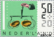 Nederland NL 1348 1986 Meetinstrumenten Gebruikt 50+20 - Img 2