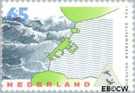 Nederland NL 1361 1986 Voltooiing Deltawerken Gebruikt 65 - Img 1