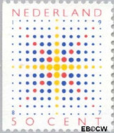 Nederland NL 1392 1987 Fonkelende ster Gebruikt 50 - Img 2
