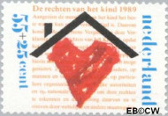 Nederland NL 1435 1989 Rechten Kind Gebruikt 55+25 - Img 2