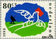 Nederland NL 1574 1993 PTT als informatietransporteur Gebruikt 80 - Img 2