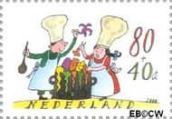 Nederland NL 1930e 2000 Sprookjes Gebruikt 80+40 - Img 1