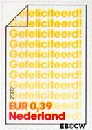 Nederland NL 2052 2002 Felicitatie- zegels Gebruikt 39 - Img 1