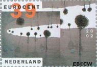 Nederland NL 2097 2002 Kunst- Landschappen Gebruikt 39 - Img 1