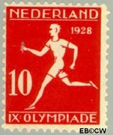 Nederland NL 217 1928 Olympische Spelen- Amsterdam Gebruikt 10+2
