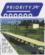 Nederland NL 2409 2006 5 voor buiten Europa Gebruikt 85 - Img 1