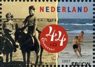 Nederland NL 2497c 2007 Strandpret toen en nu Gebruikt 44+22 - Img 1