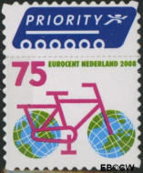 Nederland NL 2560 2008 Vijf voor Europa en Vijf voor de wereld Gebruikt 75 - Img 2