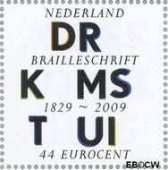 Nederland NL 2624 2009 Lees Mee- Braille Gebruikt 44 - Img 1