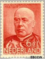 Nederland NL 285 1936 Bekende personen Gebruikt 6+4