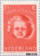 Nederland NL 447 1945 Kinderkopje Gebruikt 7½+4½
