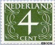 Nederland NL 464 1946 Cijfer type 'van Krimpen' Gebruikt 4