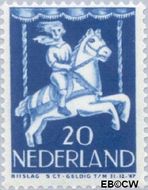 Nederland NL 473 1946 Kind in draaimolen Gebruikt 20+5