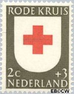 Nederland NL 607 1953 Rode Kruis Gebruikt 2+3