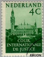 Nederland NL D29 1951 Cour Internationale de Justice Gebruikt 4 - Img 1
