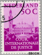 Nederland NL D43 1951 Cour Internationale de Justice Gebruikt 50 - Img 2