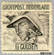 Nederland NL LP6 1929 Luchtrecht Gebruikt 150 - Img 1