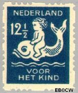 Nederland NL R85 1929 Voor het kind Gebruikt 12½+3½
