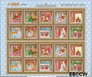 Nederland NL V2778-2788 2010 Decemberzegels- kastjes Postfris - Img 1