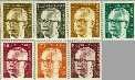 Berlin ber 427#433  1972 Heinemann, Dr. Gustav  Postfris