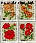 Bundesrepublik BRD 1150#1153  1982 Rozen  Postfris