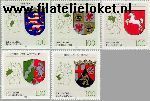 Bundesrepublik BRD 1660#1664  1993 Heraldiek  Postfris