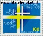 Bundesrepublik BRD 1693#  1993 Forell, Birger  Postfris