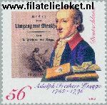 Bundesrepublik BRD 2241#  2002 Knigge, Adolph Freiherr von  Postfris