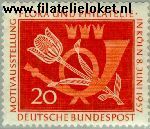 Bundesrepublik BRD 254#  1957 Postzegeltentoonstelling Kõln  Postfris