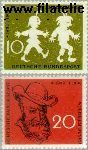Bundesrepublik BRD 281#282  1958 Busch, Wilhelm  Postfris