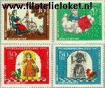 Bundesrepublik BRD 538#541  1967 Sprookjes Grimm  Postfris