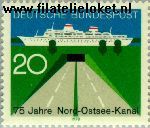 Bundesrepublik BRD 628#  1970 Nord- Ostsee-Kanal  Postfris