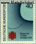Bundesrepublik BRD 763#  1973 Duits turnfeest  Postfris