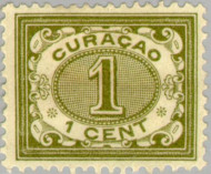 Curaçao CU -29 1904 Type 'Vürtheim' 1 Ongebruikt