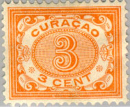 Curaçao CU -32 1904 Type 'Vürtheim' 3 Gebruikt