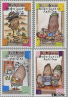Ned. Antillen NA 1857#1861 ** Jaar van de Aardappel Postfris
