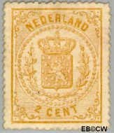 Nederland NL 0017 1869 Rijkswapen Gebruikt 2