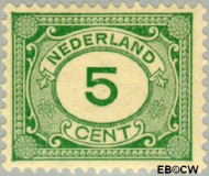 Nederland NL 0107 1922 Cijfer type 'Vürtheim' Postfris 5