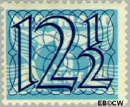 Nederland NL 0360 1940 Cijfer type 'Guilloche' of ' tralie' Gebruikt 12½