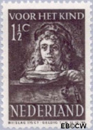 Nederland NL 0397 1941 Schilderij Rembrandt Gebruikt 1½+1½