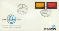 Nederland NL 0E78 1966 ICEM FDC zonder adres