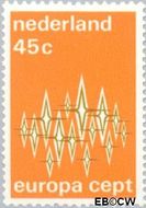 Nederland NL 1008 1972 C.E.P.T.- Communicatie Gebruikt 45 - Img 1