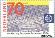 Nederland NL 1300 1984 Verkiezingen Europees Parlement Gebruikt 70 - Img 1