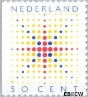 Nederland NL 1393 1987 Fonkelende ster Gebruikt 50 - Img 2