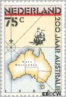Nederland NL 1411 1988 Australië Gebruikt 75 - Img 1