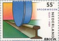 Nederland NL 1430 1989 Spoorwegen Gebruikt 55 - Img 1
