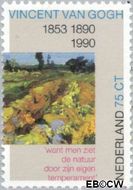 Nederland NL 1443 1990 Gogh, Vincent van Gebruikt 75 - Img 1